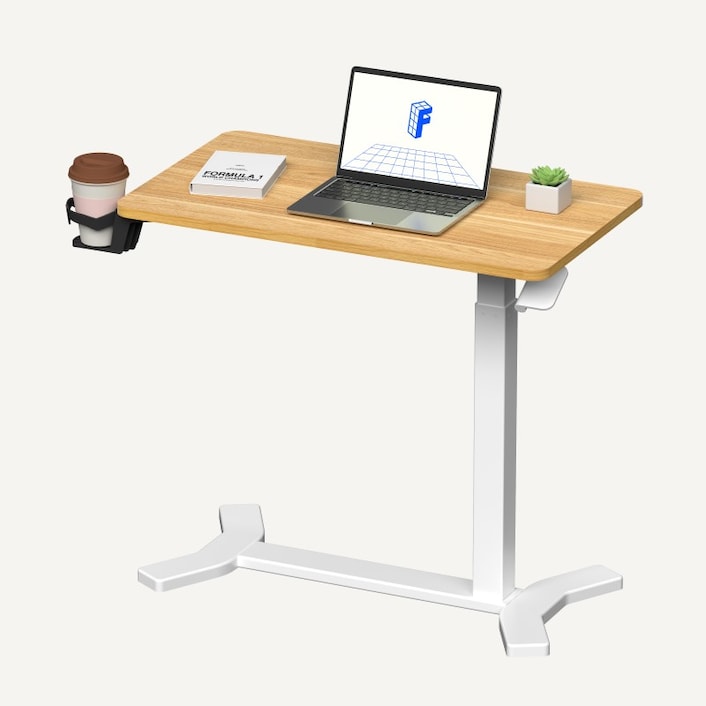 Overbed outlet table desk